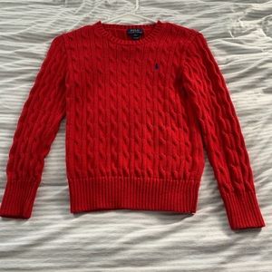 Boys: Authentic Polo sweater Size 8